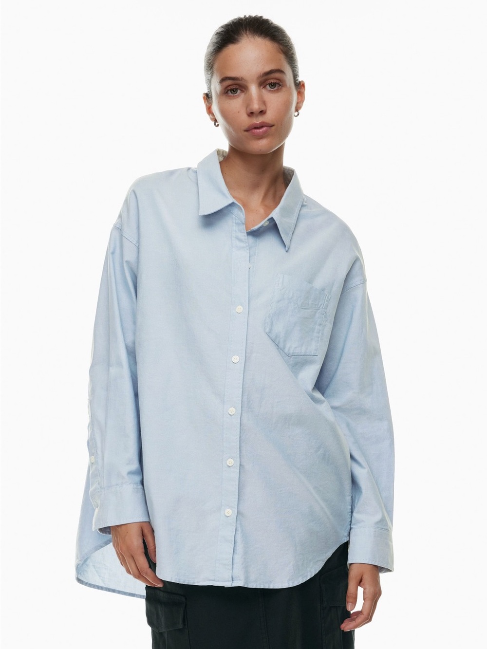Aritzia Sunday Best Future Poplin Shirt